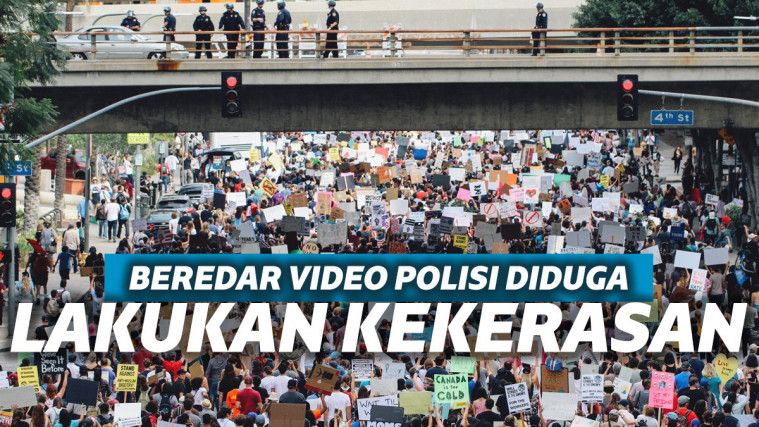 Viral Video Polisi Diduga Melakukan Kekerasan Pada Mahasiswa