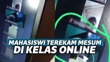 Mesum saat kuliah online