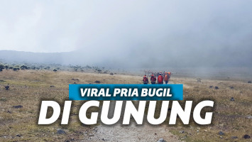 Ilustrasi Gunung Gede Pangrango