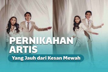 Artis Yang Menikah Secara Sederhana