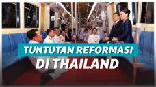 Raja dan Ratu Thailand Resmikan Kereta MRT Bangkok