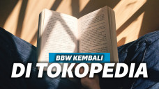 Gelaran Bazar Buku Online BBW di Tokopedia