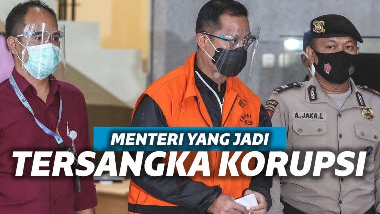 4 Menteri Kabinet Jokowi Tersangka Kasus Korupsi