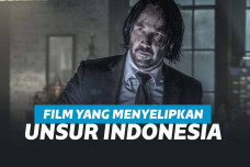 Iko Uwais dalam premiere film "Mile 22"