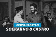 Sukarno dan Fidel Castro