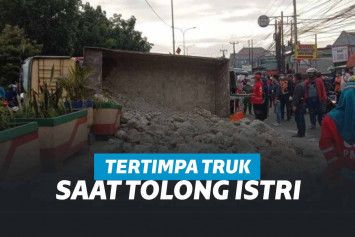TNI Tewas Tertimpa Truk