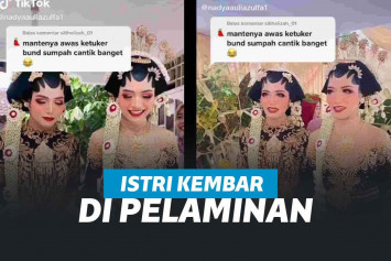 Manten Pria Bingung Istrinya yang Mana