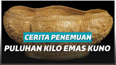 Bokor emas ditemukan di Klaten