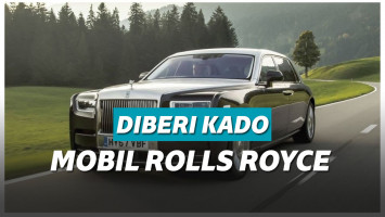 Ilustrasi mobil rolls royce