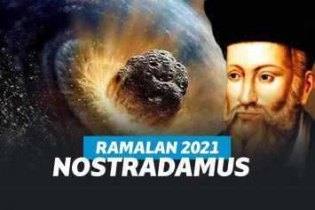 Nostradamus meramalkan di tahun 2021 akan ada tabrakan asteroid dengan bumi