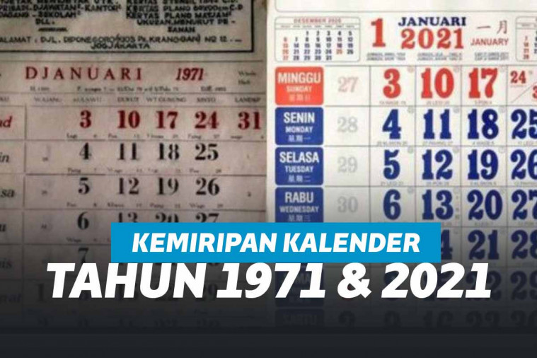 Kalender yang mirip