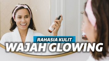 Ilustrasi pemakaian skincare