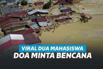 Oknum Mahasiswa Do'a Minta Bencana