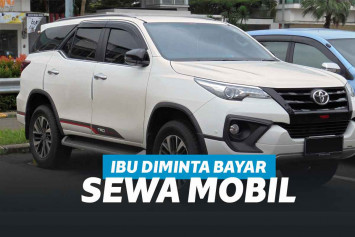 Dewi Firaduz dituntut anaknya lantaran memakai mobil Toyota Fortuner milik anaknya