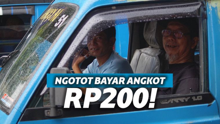 Ilustrasi angkot