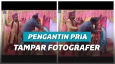 Mempelai pria menampar fotografer di nikahan