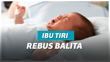 Ilustrasi bayi menangis