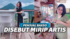 Penjual Bakso Cantik di Sentul