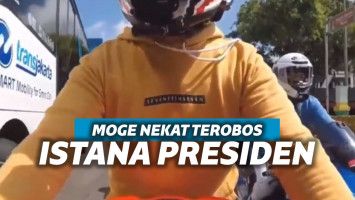 Moge terobos Istana Presiden