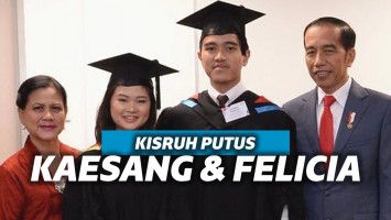 Potret kebersamaan Felicia dan keluarga Kaesang.
