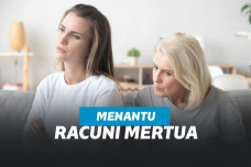 Ilustrasi gambar pertengkaran antara menantu dan mertua.