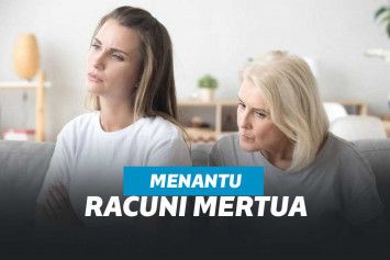 Ilustrasi gambar pertengkaran antara menantu dan mertua.