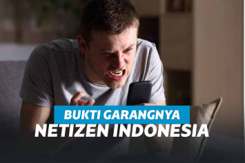 Ilustrasi gambar netizen Indonesia yang galak