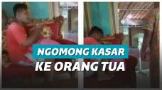 Viral remaja ngomong kasar ke ibunya