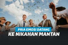 Ilustrasi gambar pernikahan mantan