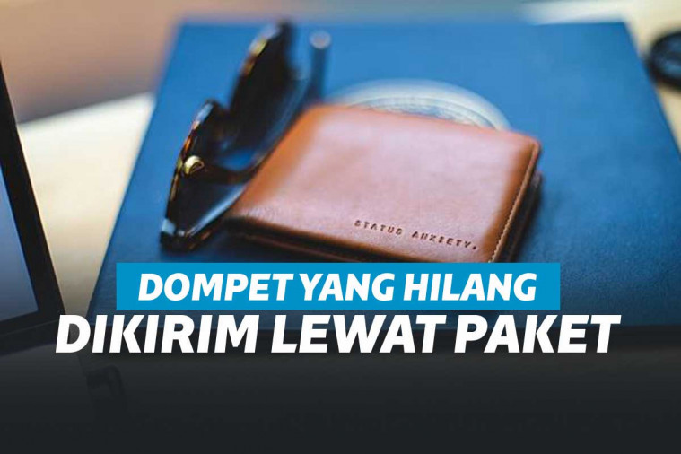 Kehilangan dompet selama 2 minggu, pria ini dikirimi paket berisi dompetnya sendiri.