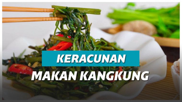Ilustrasi tumis kangkung