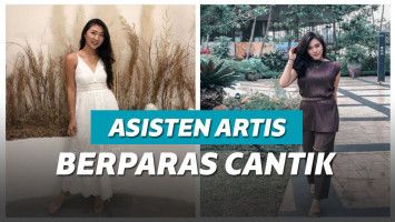 Asisten artis berparas cantik