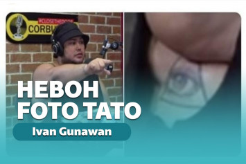 Heboh tato Ivan Gunawan dianggap menyerupai logo Illuminati