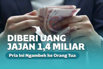 Pria Asal China Ngambek Diberi Uang Jajan Rp 1,4 M Sama Ortu