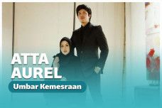 Aurel Hermansyah dan Atta Halilintar