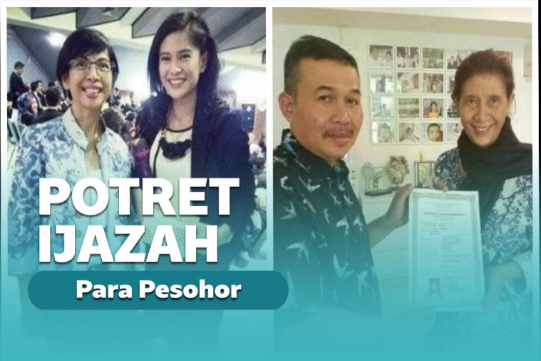 Potret ijazah para pesohor