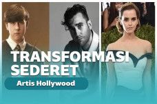 Transformasi sederet artis Hollywood