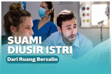 Ilustrasi melahirkan