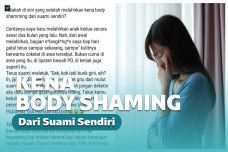 Curhatan istri kena body shaming suami usai melahirkan