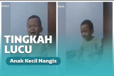 Viral cara orang tua menenangkan anak menangis