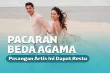 Pasangan artis Indonesia pacaran beda agama