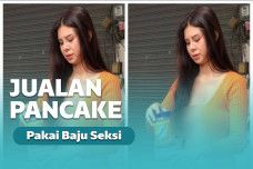 Penjual pancake viral