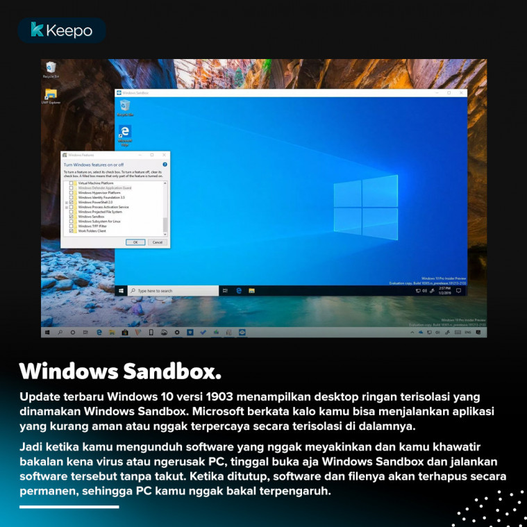 versi windows 10 terbaru 2019