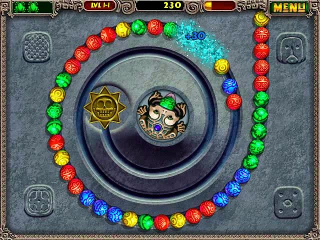 mirip game zuma, motor ditata berdasarkan warna