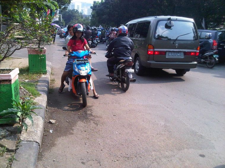 Ditilang polisi
