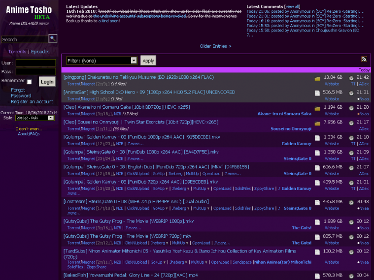 Situs Download Anime Indo