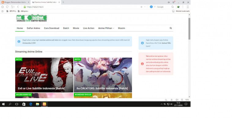 Situs Download Anime Indo