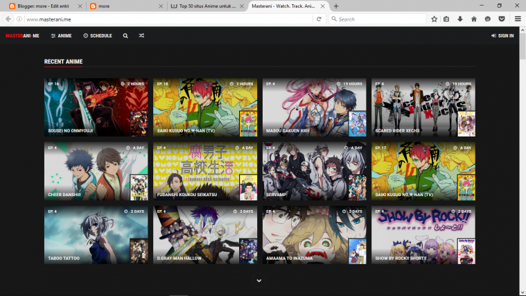 Situs Download Anime Sub Indo Gratis dan Up to Date