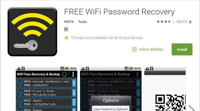 Cara mengetahui password WiFi