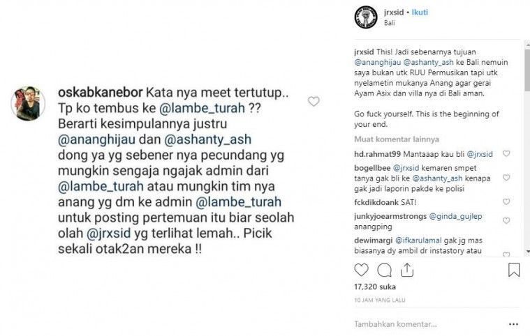 jerinx bertemu anang